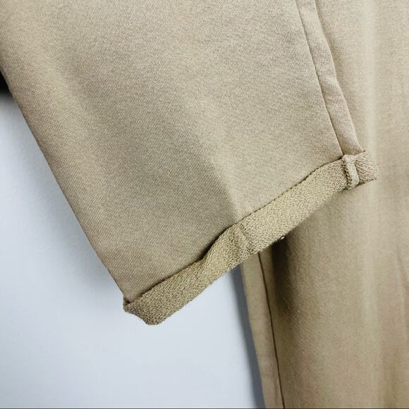 NEW New Pretty Little Thing tan ankle cinch loungewear jumpsuit 14 - Picture 6 of 9